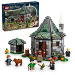 LEGO Harry Potter Hagrid’s Hut: an Unexpected Visit, Harry Potter Halloween Toy with 7 Characters and a Dragon for Magical Role Play, Buildable House, for Kids Ages 8 and Up, 76428