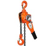 VOLTZ 0.75 Ton Rachet Lever Hoist 3/4Ton Chain Block Lever Hoist 1.5mtr/5ft