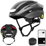 Lumos Ultra Smart Bike Helmet | Customizable Front and Back LED Lights with Turn Signals | Road Bicycle Helmets for Adults: Men, Women (MIPS)