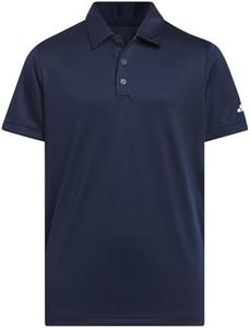 adidas 608808520 Performance Golf Polo Shirt X-Small, Boys, USD Collegiate Navy