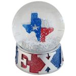 Topline Texas Snow Globe 65mm with Snow - Snow Dome