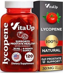 VitaUp Lycopene Supplement - USA Made Lycopene 30mg - Lycopene Supplements for Men - Prostate Supplements for Men - Lycopene Supplements for Prostate Health, Heart Health & Immune Support - 120 Count