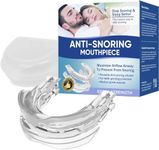 Snoring Aids for Men, Anti Snoring Devices, Stop Snoring Mouthpiece, Stop Snoring Solution for Men, Prevent Bruxism & Snore, 1 Count, Blue