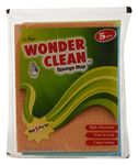 Wonder Clean Polyester Cleaning Sponge Mop Set (Multi-Color, 40-Piece)