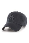 47 Brand Strapback Cap - CLEAN UP LA Dodgers black washed