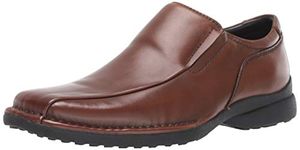 Kenneth Cole REACTION Men's Punchual Slip On Loafer, Whiskey, 7.5