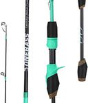 One Bass Fishing Pole 24 Ton Carbon Fiber Casting and Spinning Rods - Casting - 6'0"