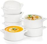 SOUJOY 6 Pack Porcelain Soup Bowls 