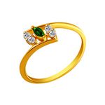 P.C. Chandra Jewellers 14KT Yellow Gold Ring for Women