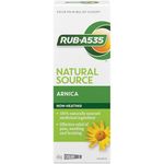 Rub-A535 Natural Source Arnica Cream - Made In Canada, Effective Pain Relief, 100% Naturally Sourced Arnica, Works on Contact - 65g