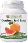 Grapefruit Seed Extract (Magnesium Stearate Free) 400mg x 90 Capsules (GSE)