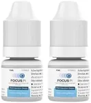 Focus Vision Supplements - Focus PI Post-Injection Eye Drops (10ml Bottle) – Support Macular Health, Lubricating Eye Drops, Long Lasting Hydration - 2 Pack