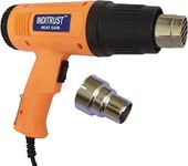 Inditrust 2000 Watt professional heat gun hot air gun with dual temperature setting for Shrink Wrapping, Packing, Paint removal heat gun designed for industrial use ORANGE