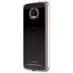 Speck Products CandyShell Clear Case for Moto Z Force Droid Smartphone, Clear/Clear