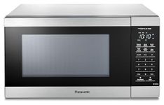 Panasonic NNSU65LS Mid-Size Genius 1100 W Microwave Oven, Stainless Steel