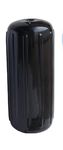 Dock Edge Boat Fender, Ribbed, 10" x 25", Black