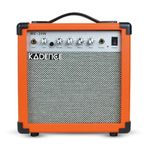 Kadence ME20-OR 20W Guitar Amplifier | 4-Inch Speaker with Boost Function | 3-Band EQ with 6.35mm Input & Output | Supports Electric & Electro-Acoustic Guitars | Orange