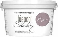 bianco Shabby® Prugna (Plum) Water-Based Chalk Paint for All Surfaces – Extra Matt Finish (2.5 Litres)