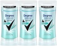 Degree Antiperspirant Deodorant Anti-White Marks & Yellow Stains Black+White, Pure Rain, 72-hour Sweat and Odour Protection, 74g