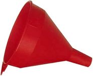 WirthCo 32006 Funnel King Red Safety Funnel with Screen/Strainer â€“ Funnel for Oil, Fuel, Gas, and Automotive. Large 6 Quart Capacity