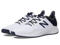 New Balance Men's Fresh Foam Roav Golf Shoe, White/Navy, 11