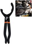 CNWOOAIVE Adjustable Oil Filter Wrench,Oil Filter Pliers,Oil Filter Removal Tool (10'')