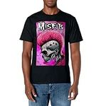 Pink Misfits Skull Fan Art T-Shirt