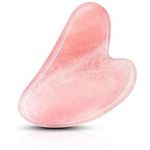 Gua Sha Rose Quartz Face Scraping M