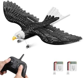 HAWK'S WORK RC Eagle, 2 CH RC Plane Ready to Fly, 2.4GHz Remote Control Airplane, Easy to Fly RC Glider for Kids & Beginners
