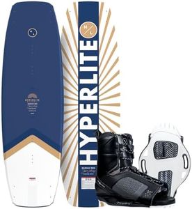 Hyperlite Murray Pro Wakeboard Package, 134cm w/ Team OT Bindings, Sizes 7-10.5