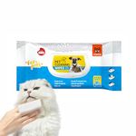 BarkButler x FOFOS Pet Cleaning Wipes for Everyday Use, Anti-Bacterial Lotion Infused Unscented Pet Wipes, Hypoallergenic Dog Wipes and Cat Wipes, Cleaning Essentials for All Pets