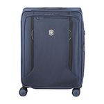 Victorinox Werks Traveler 6.0 Medium Softside Spinner Suitcase, 24-Inch, Blue, One Size