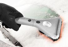 Sharper Image Heated Ice Scraper