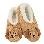 Snoozies Womens Slippers Animal Fur