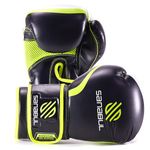 ESSENTIAL BOXING GLOVES GREEN 12-OZ