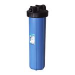 APEC 4.5" x 20" Big Blue Whole House Water Filter Housing 1 inch Inlet/Outlet (HBB-20)