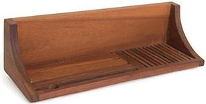 AquaTeak The Original Moa Straight Teak Shower Shelf