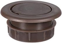 SUQ I OME 2 inch Outdoor Patio Thick Parasol Umbrella Hole Ring Plug and Cap Set, for Parasol Umbrella Table Hole Cover Insert(Dark Brown)