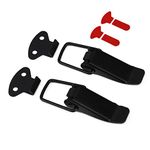 Universal Car Bumper Hook Lock Clips,MoreChioce 2PCS Car Quick Release Bumper Buckle Fasteners for Bumpers Tailgates Hatch Lids Car Truck Hood Quick Release Fasteners