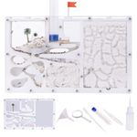 Ant Farm Castle,Habitat Science Learning Kit, Farms for Live Ants,Study of Ecosystem, Behavior of Ant Colony, Explore The World at Home School (Live Ant NOT Included)