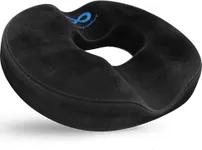 Everlasting Comfort Donut Pillow for Hemorrhoids, Tailbone Pain Relief Cushion - 2-in-1 Hemorrhoid Pillow & Seat Cushion - Memory Foam Donut Pillow for Tailbone Pain - Butt Pillow & Butt Cushion