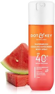 DOT & KEY Watermelon Cooling Sunscreen Body Spray Spf 40 Pa+++ For All Skin Types - 110Ml|Sun Protection Lotion|Broad Spectrum Uv Protection|Alcohol Free|Non Greasy & Non Sticky|For Women & Men