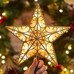 Christmas Star Tree Topper, Plug in