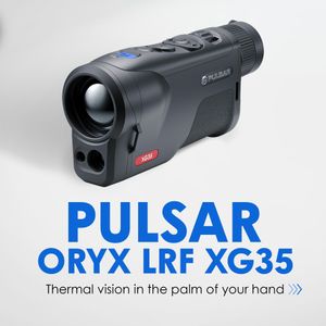 Pulsar Oryx LRF XG35 Thermal Monocular with Laser Range Finder