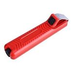 AUNMAS Cable Stripper, 8-28mm Cable Stripping Knife for All Standard Round Cables, Stripping Tool with Adjustable Cutting Depth for PVC Rubber Cable