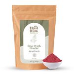 Blend it Raw Apothecary Rose Petal Powder for Dark Spots, Skin Nourishment, Scars & Marks | Pure & Natural | Face Pack & Hair Mask - 100g