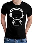 OM3® Headphones-Music-Beat T-Shirt 