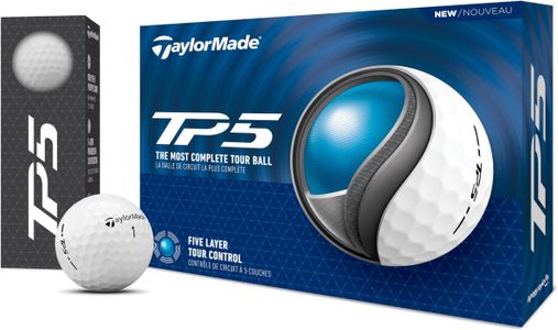 TaylorMade TP5 Golf Balls, White – Premium Tour Performance