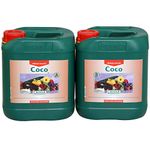 CANNA Coco Coir A+B 1, 5, 10L Veg & Flower Plant Food Base NUTRIENTS HYDROPONICS (5 Litre)