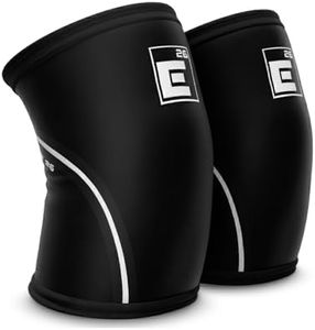Knee Sleeves for Weightlifting (Sold as a Pair) - 6mm Neoprene for Optimal Compression, Mobility, and Warmth - Perfect for Functional Fitness, Squats, Deadlifts, Olympic Lifting (Medium)